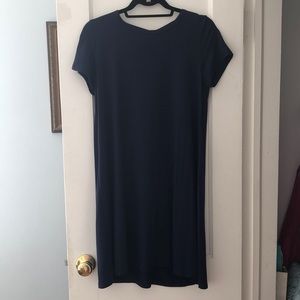 Navy Blue T-shirt dress